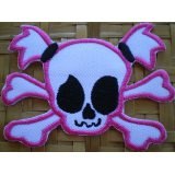 PATCH TETE DE MORT A COUETTES