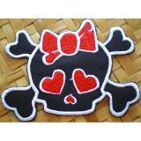 PATCH TETE DE MORT LOVELY
