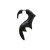 Boucle d'oreille corne primitive