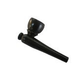 Pipe en bois foncé