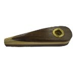 Pipe en bois bicolore