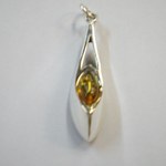 Pendentif Pointe d'argent