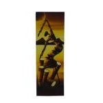 Tableau africain La joueuse de djembé GM