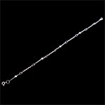 Bracelet argent torsade
