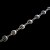 Bracelet argent cercles