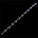 Bracelet argent cercles