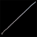 Bracelet argent mailles