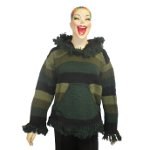 Pull pompon vert