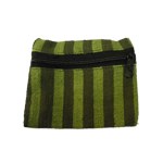 Porte monnaie zébre vert ZD