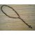Chapelet en macramé marron