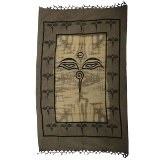 Mini tenture les yeux de Bouddha