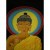 Tenture Bouddha auréolé