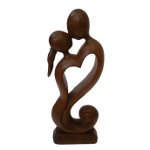 STATUETTE EN BOIS ALLIANCE