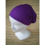 Fichu uni violet