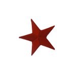 Ecusson étoile rouge