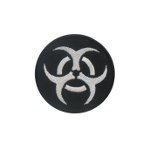 Ecusson symbole biohazard