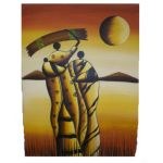 Tableau toile Famille
