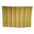 Tenture couverture rayée jaune