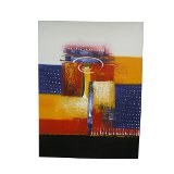 Tableau abstrait aurore