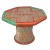 Table Mura PM vert/orange