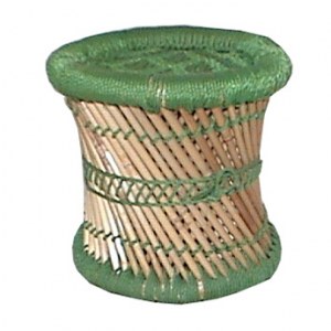 Tabouret Murra grand vert
