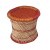 Tabouret Murra grand rouge/orange