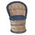 Fauteuil Murra petit bleu