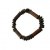 Bracelet Klaten perles marron