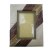 Cadre photo nature rectangle moyen marron et beige 