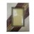 Cadre photo nature rectangle moyen marron et beige 
