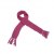 Echarpe unie rose