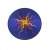 Ecusson miroir soleil cobalt