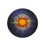 Ecusson soleil de feu