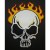 Patch skull on fire