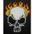 Patch skull on fire