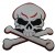 Ecusson skull and bones