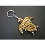 Porte clés tortue plate