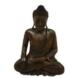 Sculpture de Bouddha  Bhûmisparsha