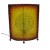 Lampe résine spirale contour vagues modèle moyen