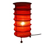 Lampe lampion rouge