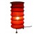 Lampe lampion rouge