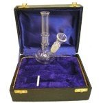Pipe en verre arrondie