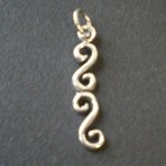 Pendentif double infini