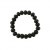 Bracelet perles M noires