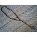 Chapelet macramé et perles en bois