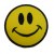 Patch Smiley jaune
