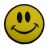 Patch Smiley jaune
