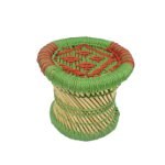 Tabouret Mura mini rouge et vert