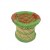 Tabouret Mura mini rouge et vert