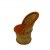 Fauteuil Murra petit orange